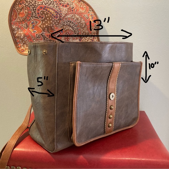 Leather backpack purse - Picture 6 of 6